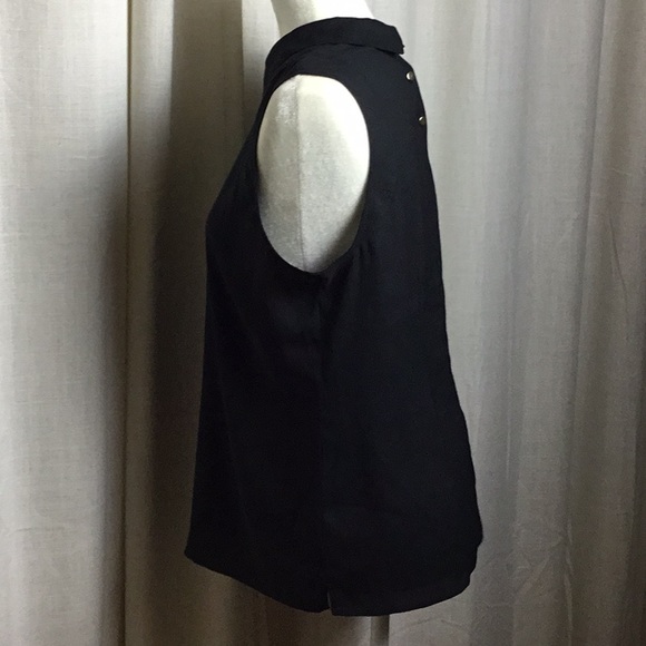 Ann Taylor Classic style Black Dressy Tank M - Picture 4 of 8